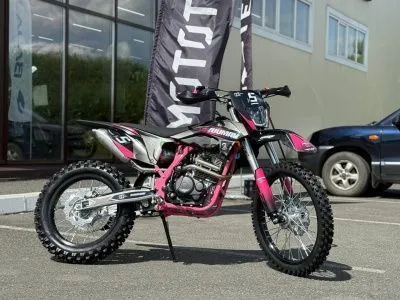 Мотоцикл кроссовый / эндуро Zuumav (Зуумав) K5 LITE розовый