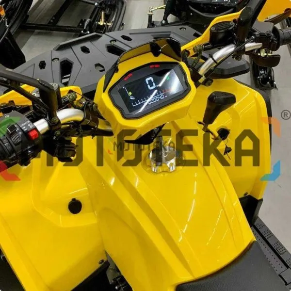 Квадроцикл WELS (Велс) THUNDER Trail 200 PRO жёлтый (машинокомплект) | Мототека