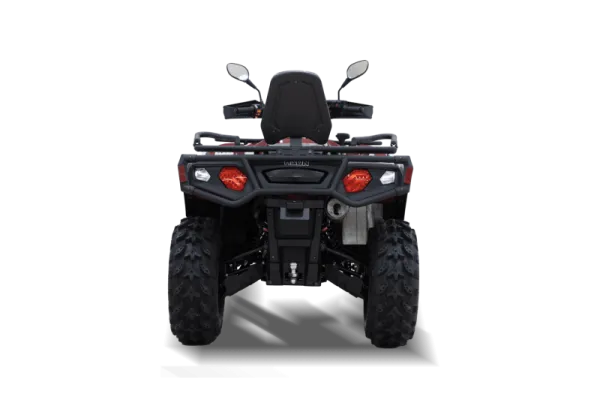 Квадроцикл HISUN (Хайсан) TACTIC HS 550 NEW Normal вишнёвый с ПСМ | Мототека