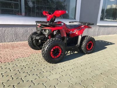 Квадроцикл детский Zuumav (Зуумав) HUNTER 125 К1 белый (машинокомплект)