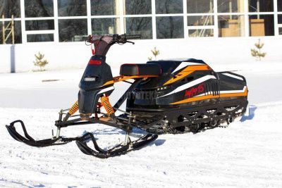 Мотобуксировщик IRBIS (Ирбис) Мухтар 15 с реверсом и лыжным модулем