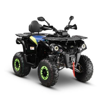 Квадроцикл GLADIATOR (Гладиатор) F200 чёрный с ПСМ