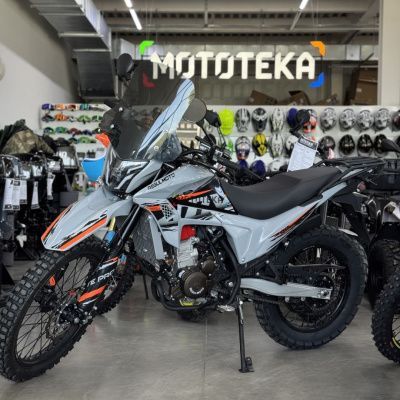 Мотоцикл кроссовый / эндуро Regulmoto (Регулмото) TE PRO NB300 серый с ПТС