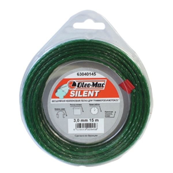 Леска 3.0мм 15м silent Блистер 112шт/кор (6304-0145)