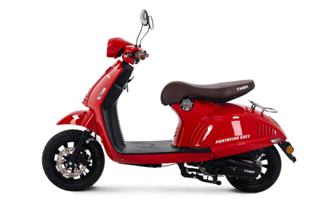 Скутер TMBK PORTOFINO 50 (150) Red - купить с доставкой, по выгодной цене в интернет-магазине Мототека